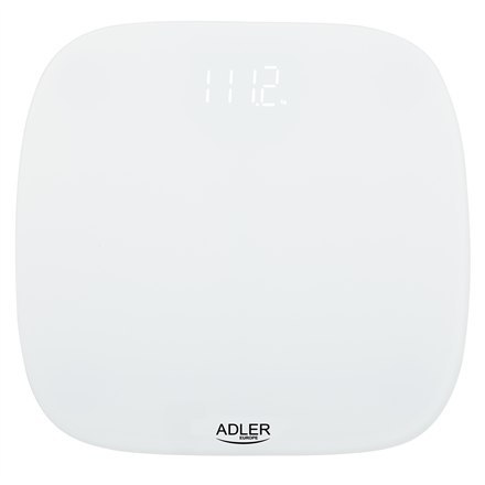 Adler Bathroom scale AD 8176	 Maximum weight (capacity) 180 kg, Accuracy 100 g, White