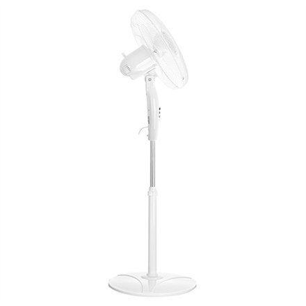 Adler Fan AD 7323w Stand Fan, Number of speeds 3, 90 W, Oscillation, Diameter 40 cm, White Adler Fan AD 7323w Stand Fan, Number of speeds 3, 90 W, Oscillation, Diameter 40 cm, White