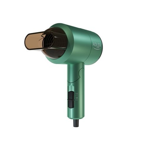 Adler Hair Dryer AD 2265 1100 W, Number of temperature settings 2, Green Adler Hair Dryer AD 2265 1100 W, Number of temperature settings 2, Green