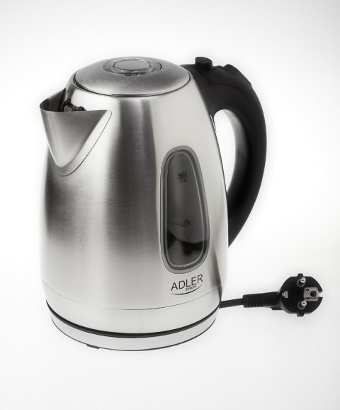 Adler Kettle AD 1223 Standard, Stainless steel, Stainless steel, 2200 W, 360° rotational base, 1.7 L Adler Kettle AD 1223 Standard, Stainless steel, Stainless steel, 2200 W, 360° rotational base, 1.7 L