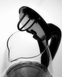 Adler Kettle AD 1225 Standard, 2000 W, 1.7 L, Glass, 360° rotational base, Stainless steel/Black
