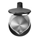 Adler Kettle AD 1345b Electric, 2200 W, 1.7 L, Stainless steel, 360° rotational base, Black