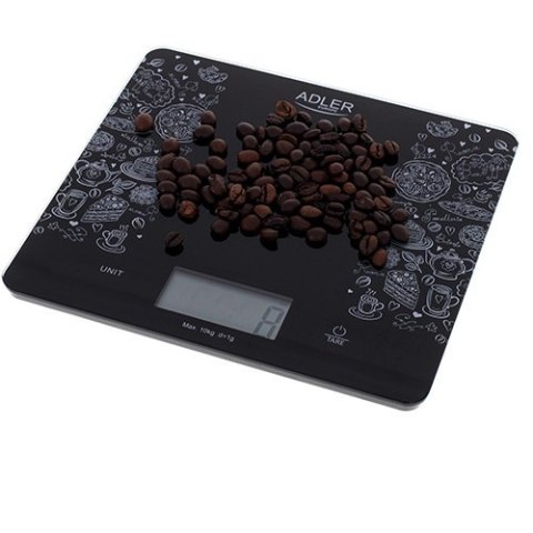 Adler Kitchen scale AD 3171 Maximum weight (capacity) 10 kg, Graduation 1 g, Display type LCD, Black Adler Kitchen scale AD 3171 Maximum weight (capacity) 10 kg, Graduation 1 g, Display type LCD, Black