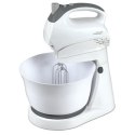 Adler Mixer AD 4202 Mixer with bowl, 300 W, Number of speeds 5, Turbo mode, White