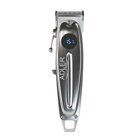 Adler Proffesional Hair clipper AD 2831 Cordless or corded, Number of length steps 6, Silver Adler Proffesional Hair clipper AD 2831 Cordless or corded, Number of length steps 6, Silver