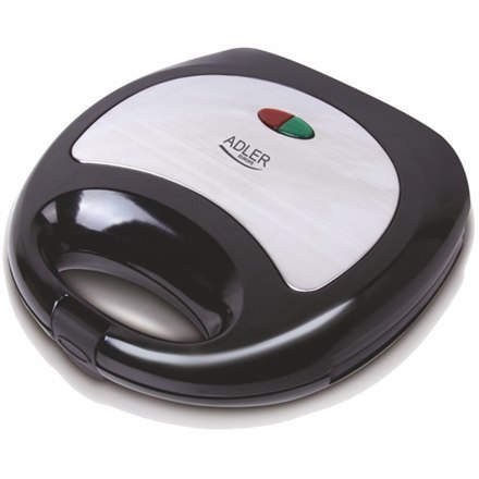 Adler Sandwich maker AD 3015 750 W, Number of plates 1, Number of pastry 2, Black