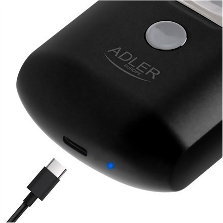 Adler Travel Shaver AD 2936 Operating time (max) 35 min, Lithium Ion, Black Adler Travel Shaver AD 2936 Operating time (max) 35 min, Lithium Ion, Black