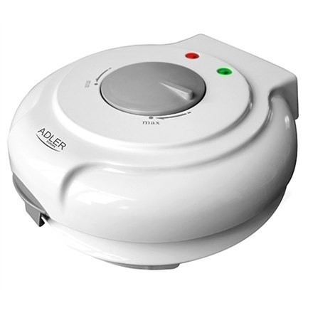 Adler Waffle maker AD 3038 1500 W, Number of pastry 1, Ice Cone, White Adler Waffle maker AD 3038 1500 W, Number of pastry 1, Ice Cone, White