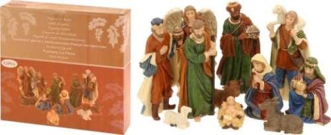 Figurki do szopki 11sztuk Święta Rodzina Figurki do szopki 11sztuk Święta Rodzina