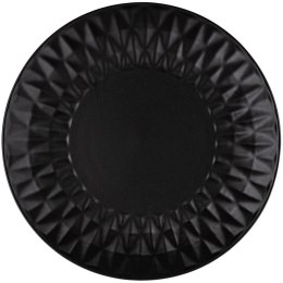 Talerz ceramiczny czarny deserowy płytki SOHO CLASSIC 20 cm
