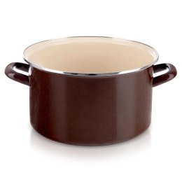 Garnek Emaliowany Retro Tradycyjny Duży Gaz Indukcja Solidny ORION 8 l