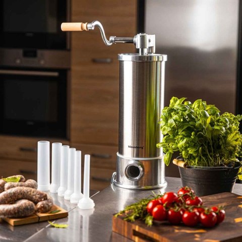 RĘCZNA NADZIEWARKA DO KIEŁBASY 5kg KLAUSBERG KB-7927 PIONOWA