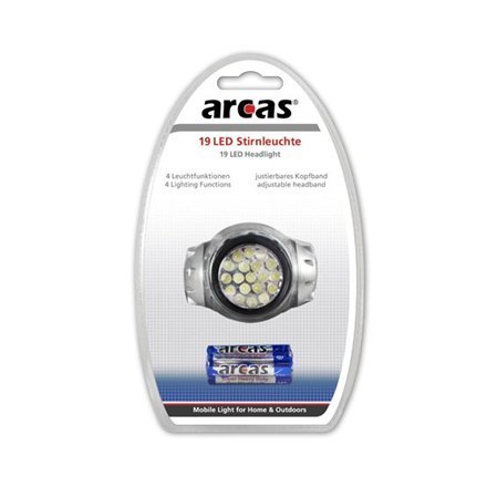 Arcas Headlight 19 LED 4 light functions Arcas Headlight 19 LED 4 light functions