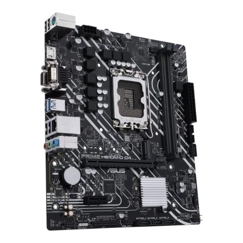 Asus PRIME H610M-D D4 Processor family Intel, Processor socket LGA1700, DDR4 DIMM, Memory slots 2, Supported hard disk drive in Asus PRIME H610M-D D4 Processor family Intel, Processor socket LGA1700, DDR4 DIMM, Memory slots 2, Supported hard disk drive in