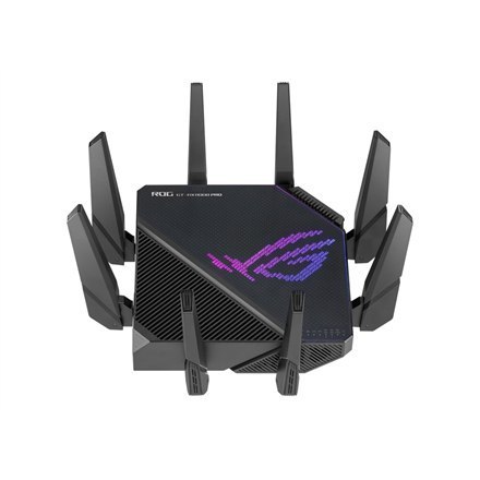 Asus Tri-band Gigabit Wifi-6 Gaming Router ROG Rapture GT-AX11000 PRO 802.11ax, 480+1148 Mbit/s, 10/100/1000 Mbit/s, Ethernet Asus Tri-band Gigabit Wifi-6 Gaming Router ROG Rapture GT-AX11000 PRO 802.11ax, 480+1148 Mbit/s, 10/100/1000 Mbit/s, Ethernet