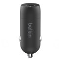 Belkin 20W USB-C PD Car Charger BOOST CHARGE Black