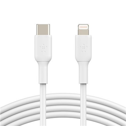 Belkin BOOST CHARGE CAA003bt1MWH USB-C to Lightning, 1 m, White Belkin BOOST CHARGE CAA003bt1MWH USB-C to Lightning, 1 m, White