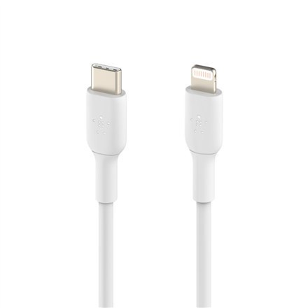 Belkin BOOST CHARGE CAA003bt1MWH USB-C to Lightning, 1 m, White Belkin BOOST CHARGE CAA003bt1MWH USB-C to Lightning, 1 m, White