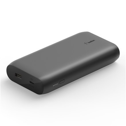 Belkin BOOST CHARGE Power Bank USB-C PD 20000 mAh, Black, 30 W Belkin BOOST CHARGE Power Bank USB-C PD 20000 mAh, Black, 30 W