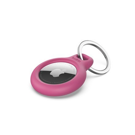 Belkin Secure Holder with Key Ring for AirTag Pink Belkin Secure Holder with Key Ring for AirTag Pink