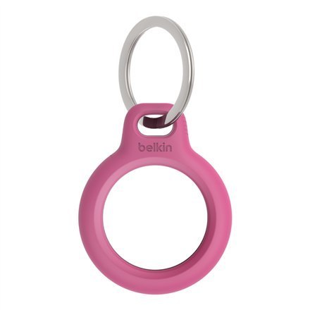 Belkin Secure Holder with Key Ring for AirTag Pink Belkin Secure Holder with Key Ring for AirTag Pink