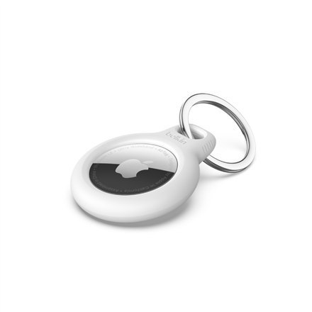Belkin Secure Holder with Key Ring for AirTag white Belkin Secure Holder with Key Ring for AirTag white