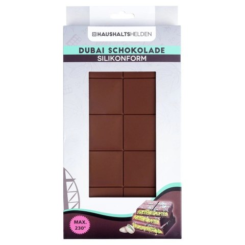Forma do czekolady dubajskiej silikonowa 25x13,5 cm