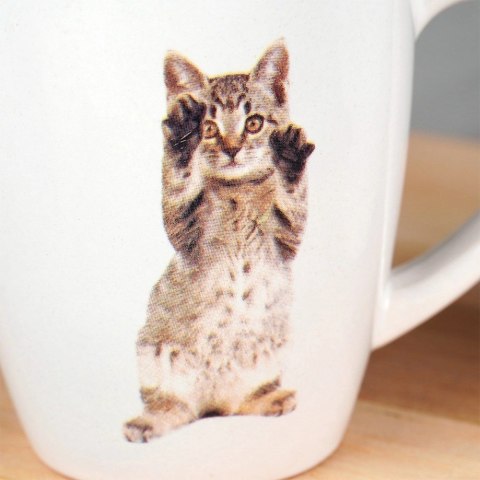 Kubki ceramiczne koty 220 ml 3 szt.