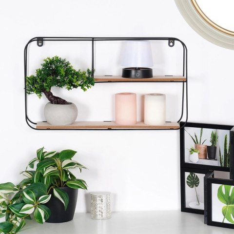 Półka ścienna metalowa 52x10,5x29 cm