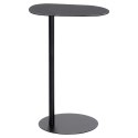 Stolik kawowy metalowy czarny boczny 35x25x53 cm