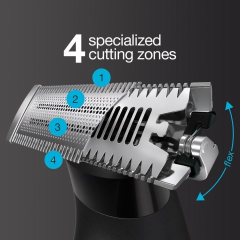 Braun Beard trimmer XT5100 Operating time (max) 50 min, Built-in rechargeable battery, Black/Silver, Cordless or corded Braun Beard trimmer XT5100 Operating time (max) 50 min, Built-in rechargeable battery, Black/Silver, Cordless or corded