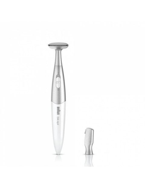 Braun Bikini Trimmer/Cosmetic Shaver FG1100 Silk-epil 3in1 Operating time (max) 120 min, White Braun Bikini Trimmer/Cosmetic Shaver FG1100 Silk-epil 3in1 Operating time (max) 120 min, White