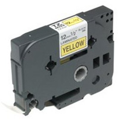 Brother TZe-631 Laminated Tape Black on Yellow, TZe, 8 m, 1.2 cm Brother TZe-631 Laminated Tape Black on Yellow, TZe, 8 m, 1.2 cm