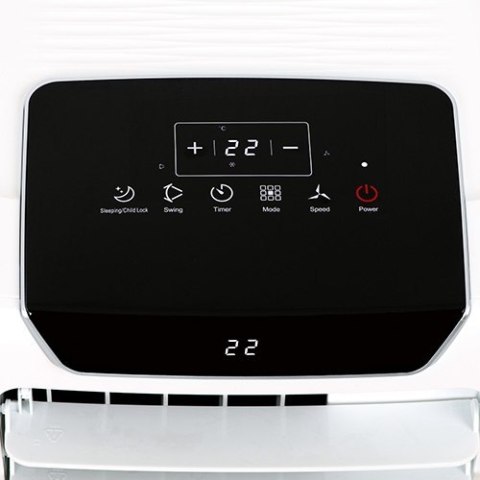 Camry Air conditioner CR 7912 Number of speeds 2, Fan function, White, Remote control, 9000 BTU/h Camry Air conditioner CR 7912 Number of speeds 2, Fan function, White, Remote control, 9000 BTU/h