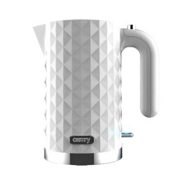 Camry CR 1269 Standard kettle, Plastic, White, 2200 W, 360° rotational base, 1.7 L