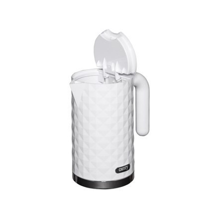 Camry CR 1269 Standard kettle, Plastic, White, 2200 W, 360° rotational base, 1.7 L Camry CR 1269 Standard kettle, Plastic, White, 2200 W, 360° rotational base, 1.7 L