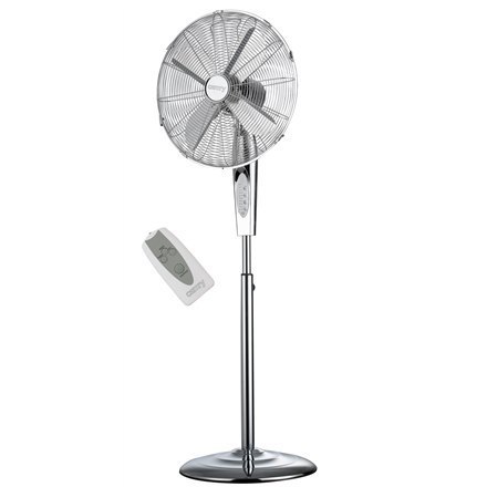 Camry CR 7314 Stand Fan, Diameter 45 cm, Stainless steel, Timer, 190 W, Oscillation