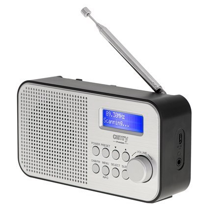 Camry Portable Radio CR 1179 Display LCD, Black/Silver, Alarm function Camry Portable Radio CR 1179 Display LCD, Black/Silver, Alarm function