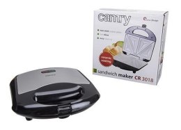Camry Sandwich maker CR 3018 850 W, Number of plates 1, Number of pastry 2, Ceramic coating, Black