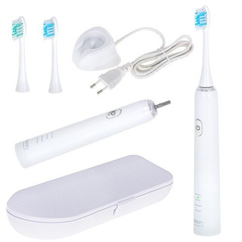 Camry Sonic Toothbrush CR 2173 Rechargeable, For adults, Number of brush heads included 2, Number of teeth brushing modes 3, Son Camry Sonic Toothbrush CR 2173 Rechargeable, For adults, Number of brush heads included 2, Number of teeth brushing modes 3, Son