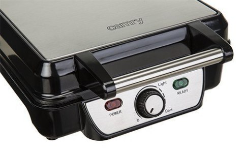 Camry Waffle maker CR 3025 1150 W, Number of pastry 4, Belgium, Black/Stainless steel Camry Waffle maker CR 3025 1150 W, Number of pastry 4, Belgium, Black/Stainless steel