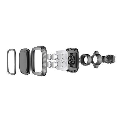 ColorWay Magnetic Car Holder For Smartphone Air Vent-2 Gray, Adjustable, 360 ° ColorWay Magnetic Car Holder For Smartphone Air Vent-2 Gray, Adjustable, 360 °