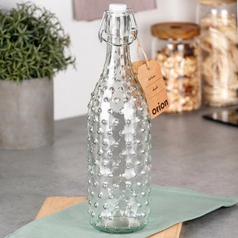 Butelka z klipsem szklana 1 l