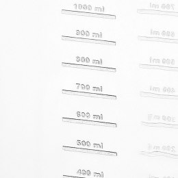 Dzbanek plastikowy z miarką 1 l