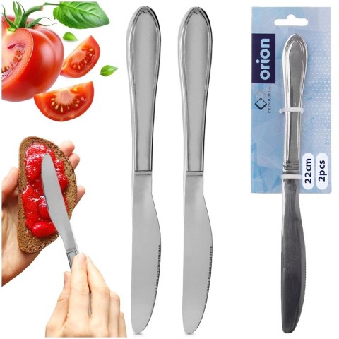 Noże stołowe stalowe CONIC 2 szt.