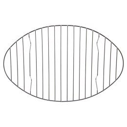 Ruszt do brytfanny stalowy 32,5x21 cm
