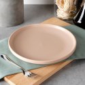 Talerz deserowy ceramiczny beżowy SOHO 20,5 cm