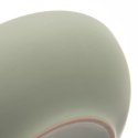 Talerz obiadowy głęboki ceramiczny zielony 20,5 cm