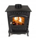 PIEC ŻELIWNY PIECYK KOZA KOMINEK ATENA 9KW CZARNY - DOSTAWA GRATIS