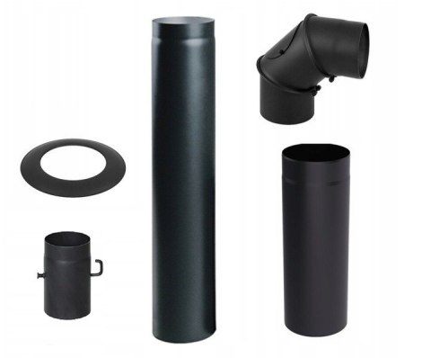 ZESTAW RUR PRZYŁĄCZENIOWYCH DO KOMINKA fi 120